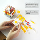 Building Blocks City Street View Building Toy 3D Toy Blocks DIY Bricks Toys Building Set Unique Home Decor, Christmas, Birthday Gift for Boy/Girl, 244PCS (Burger Shop)