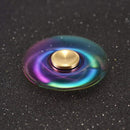 Metal Rainbow Hand Spinners EDC Fidget Spinner Stress Reducer with High-Speed Bearing Fidget Finger Toys for ADHD Focus Anxiet