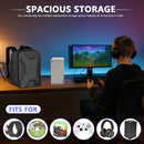 Carrying Case Compatible with Xbox Series X/S Gaming Console, Travel Game Consoles Storage Bag with Multiple Pockets & Compartments for Controller, Cables, Headphone Accessories-Case Only