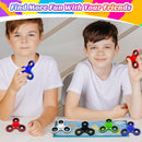 Fidget Spinners 5 Pack for Kids and Adults Stress Relief Sensory Toys for Boys and Girls Age 8-13 High Speed 1-2 Min Quite Spins Fingertip Gyros Valentines Day Gifts