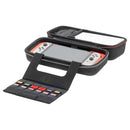 Game Traveler Deluxe Licensed System Case for Nintendo Switch, Nintendo Switch 2, OLED, Black Medium (NS230)