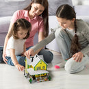 Christmas House Building Set with Light, Story Movie Snow House Blocks Toy, Compatible with Lego Christmas Village House Kit, Christmas for Boys Girls, Ages 8+ (1367 PCS)