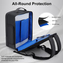 Gaming Backpack for PS5, Protective Travel Carrying Case Compatible with Playstation 5 Console, Portable Monitor, 15.6”Laptop, Headset, Game Discs, and Gaming Accessories