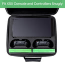 Hard Case Compatible with Xbox Series X,Protective Travel Case for Xbox Series X Console,Controllers,Games and Other Accessories | Compatible with Xbox Series X, Protective, for Xbox Series X Console, Controllers, Games, Other Accessories