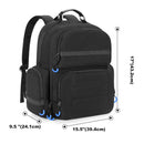 Console Backpack Compatible with Playstation 5/PS5 Slim/PS5 Pro, Travel Carrying Case Bag with Protective Liner, Fits 15.6’’ Laptop, Controllers and Most Gaming Accessories