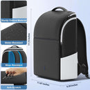 Carrying Case Compatible with PS5, PS5 Pro, Travel Case Suitable for Playstation 5 Discs Digital Edition, Large Capacity Storage bag for Console, Controllers, and Game Accessories, Black