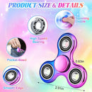 Fidget Spinner 2 Pack, Anxiety Fidget Spinners for Kids 8-12, Sensory Fidget Toys Stress Relief, Valentine Party Favors Birthday Gifts, Valentine Gifts for Kids Classroom Prizes